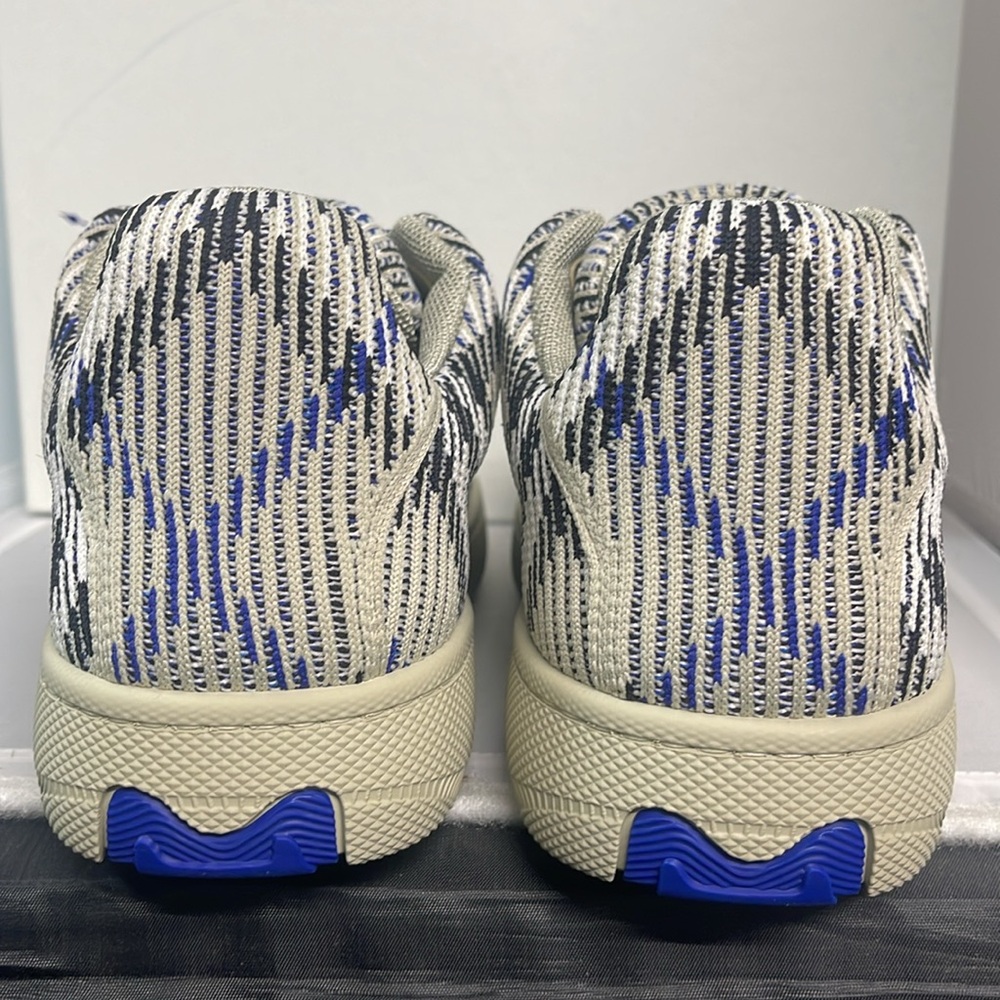Brand new Burberry Box Check Knit Low-Top Sneakers 43 - Picture 11 of 13
